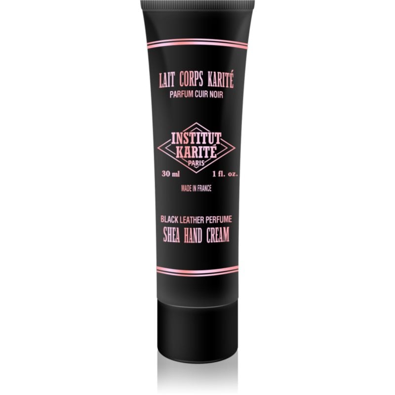 Institut Karité Paris Black Leather Shea Hand Cream защитен крем за ръце