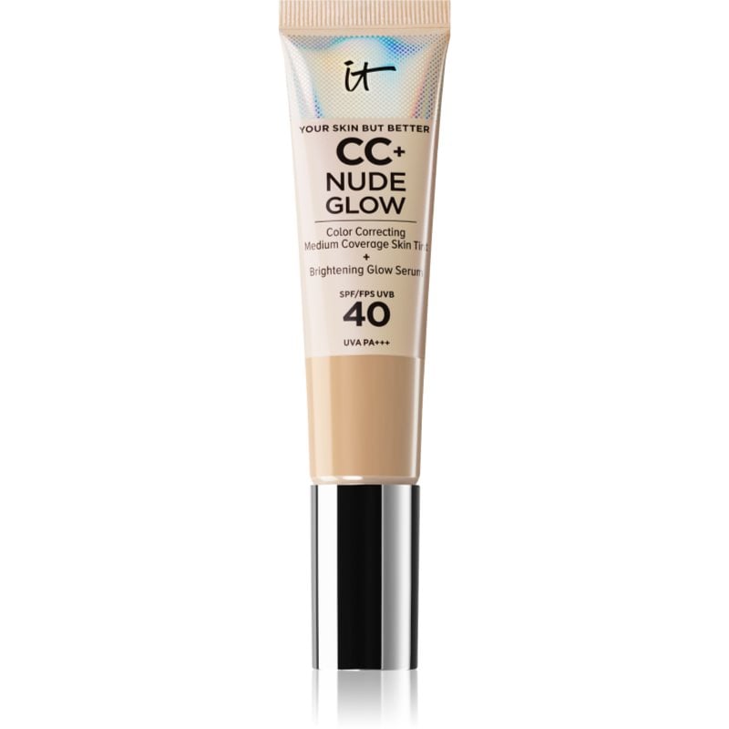 IT Cosmetics Your Skin But Better CC + Nude Glow CC крем за озаряване на лицето SPF 40 Medium