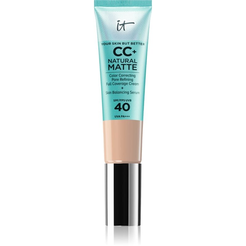 IT Cosmetics Your Skin But Better CC+ Natural Matte CC крем за матиране SPF 40 Fair Light