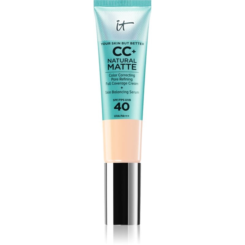 IT Cosmetics Your Skin But Better CC+ Natural Matte CC крем за матиране SPF 40 Fair Beige