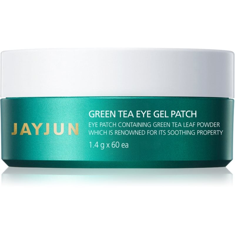 Jayjun Eye Gel Patch Green Tea хидрогелова маска за зоната около очите за освежаване и хидратация 60x1.4 гр.