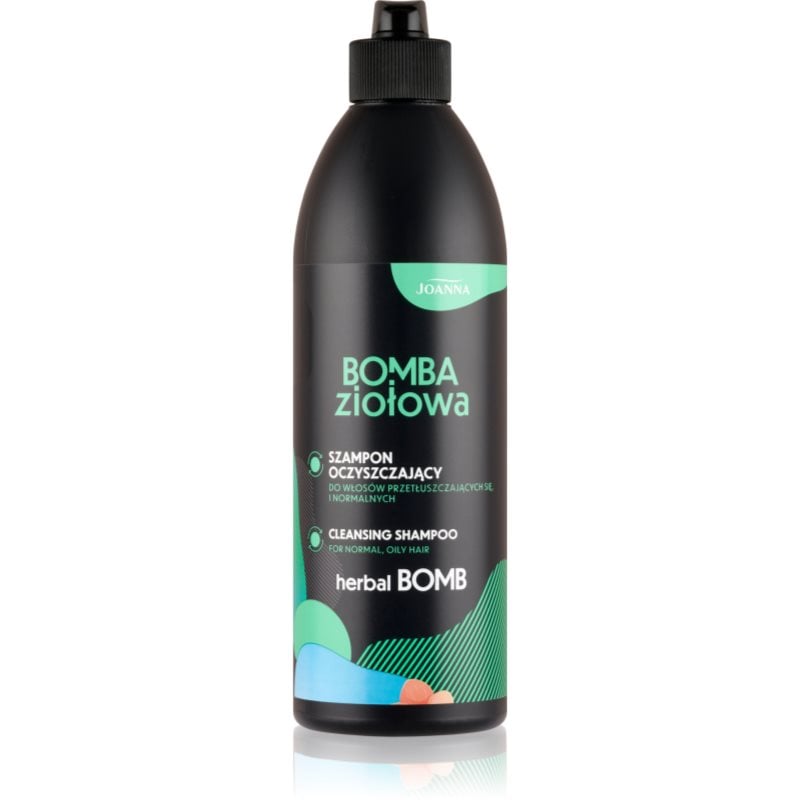 Joanna Herbal Bomb Cleansing Shampoo дълко почистващ шампоан за мазна коса и мазен скалп