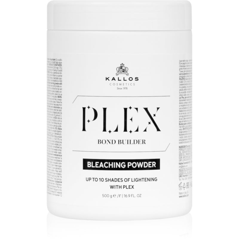 Kallos Plex Bleaching Powder изсветляваща пудра за кичури 500 гр.