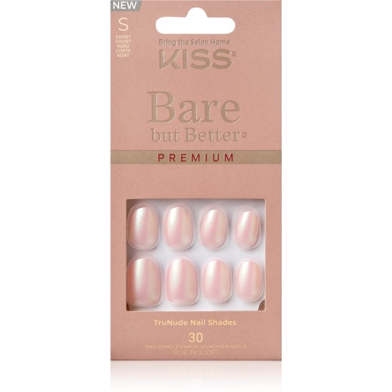 KISS Bare But Better Premium Изкуствени нокти Mocha 30 бр.