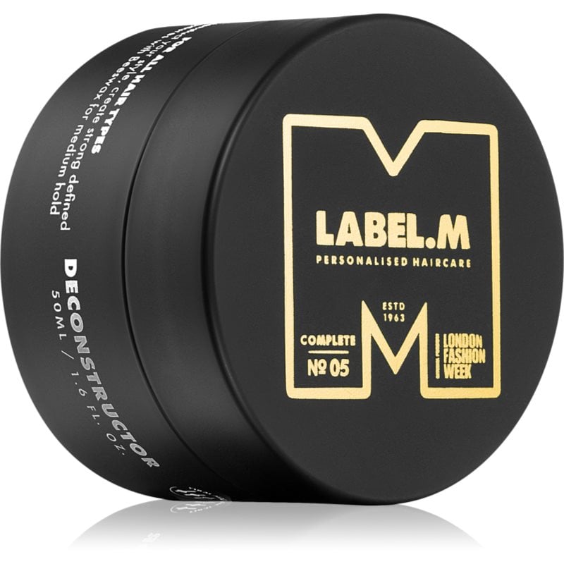 label.m Deconstructor стилизираща паста За коса