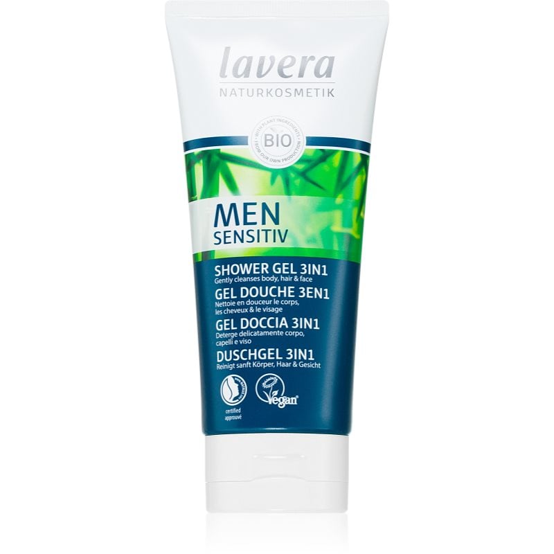 Lavera Men Sensitiv душ гел 3 в 1