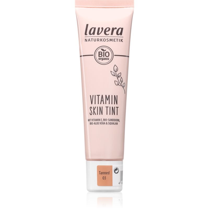 Lavera Vitamin Skin Tint крем с витамини за лице цвят 03 Tanned