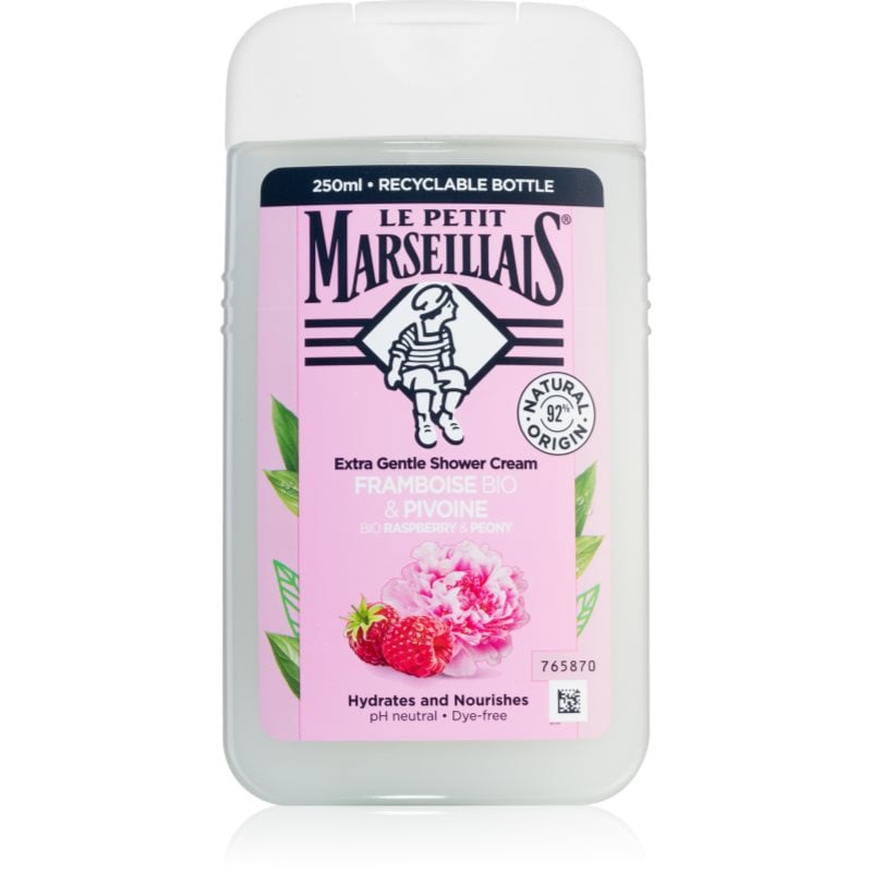 Le Petit Marseillais Raspberry BIO & Peony крем душ гел