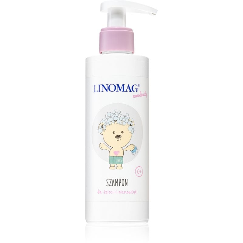 Linomag Emolienty Shampoo шампоан за деца от раждането им