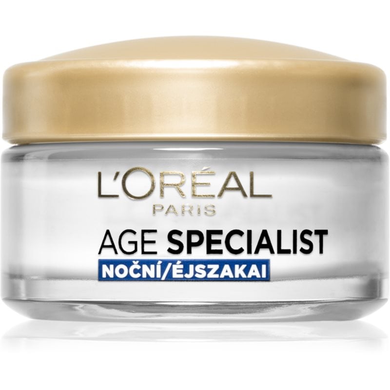 L’Oréal Paris Age Specialist 65+ подхранващ нощен крем против бръчки