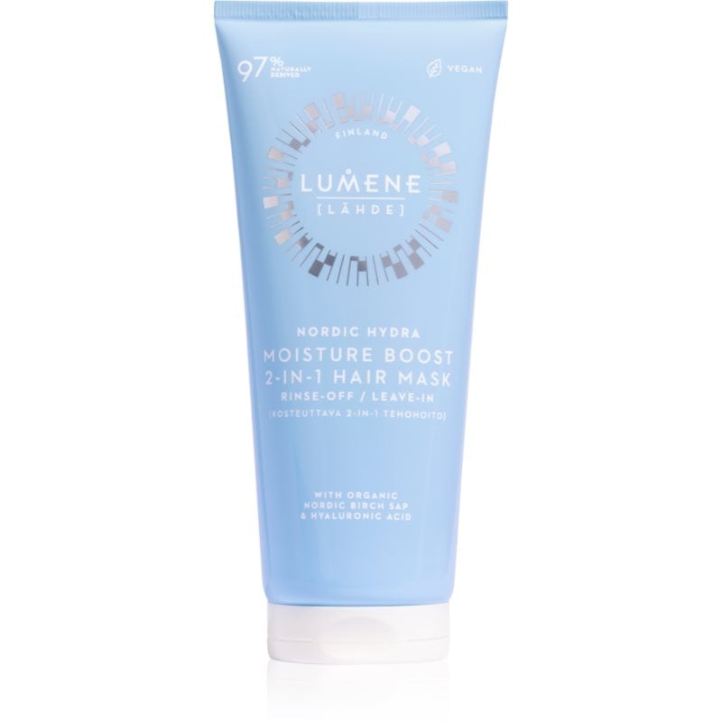 Lumene Nordic Hydra [LÄHDE] Moisture Boost хидратираща маска за коса 2 в 1