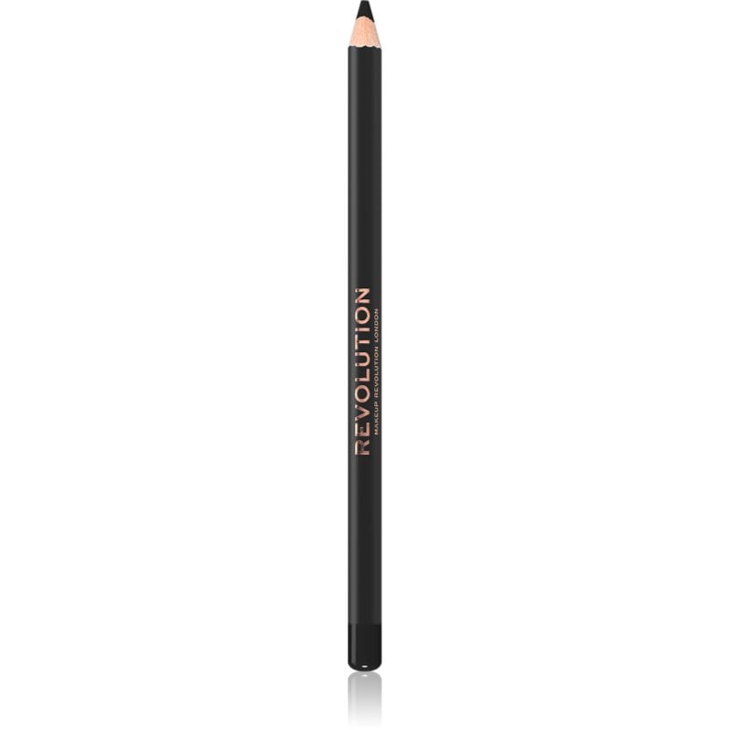 Makeup Revolution Kohl Eyeliner молив за очи тип каял цвят Black 1.3 гр.