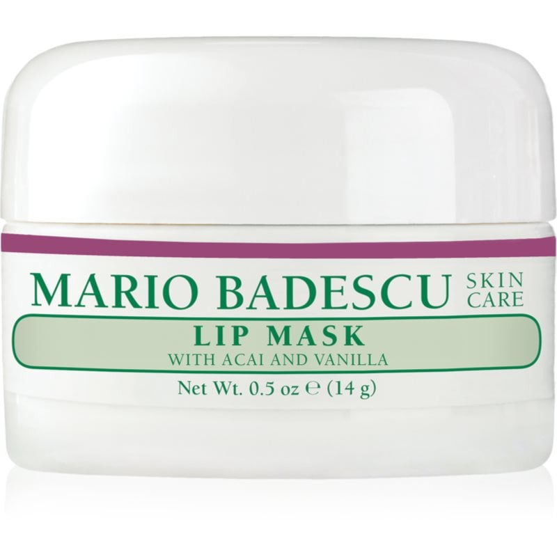 Mario Badescu Lip Mask with Acai and Vanilla нощна маска за устни 14 гр.