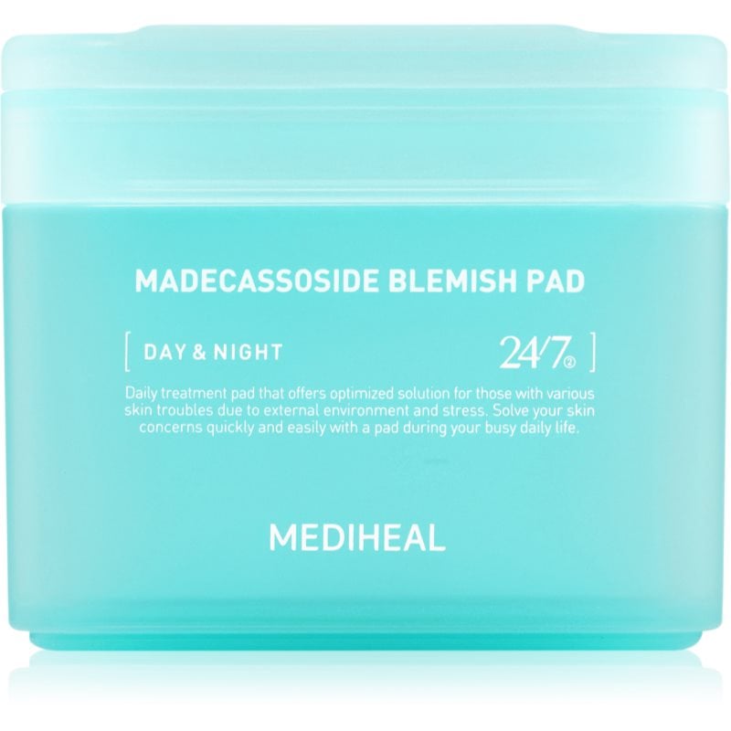 MEDIHEAL Madecassoside Blemish Pad тонизиращи възглавнички против несъвършенства на кожата 100 бр.