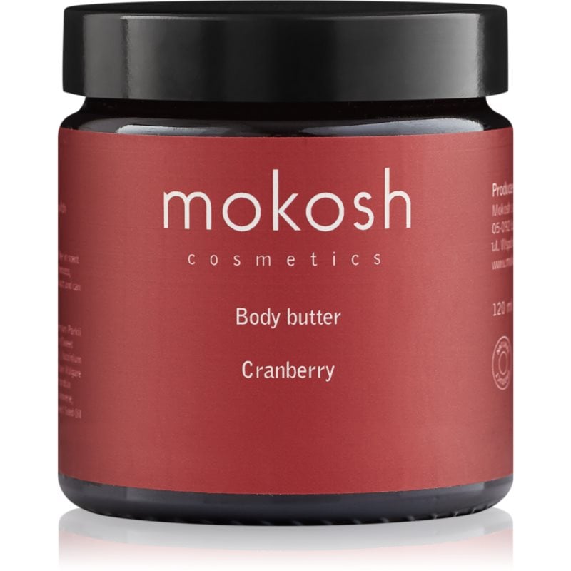 Mokosh Cranberry подхранващо масло за тяло