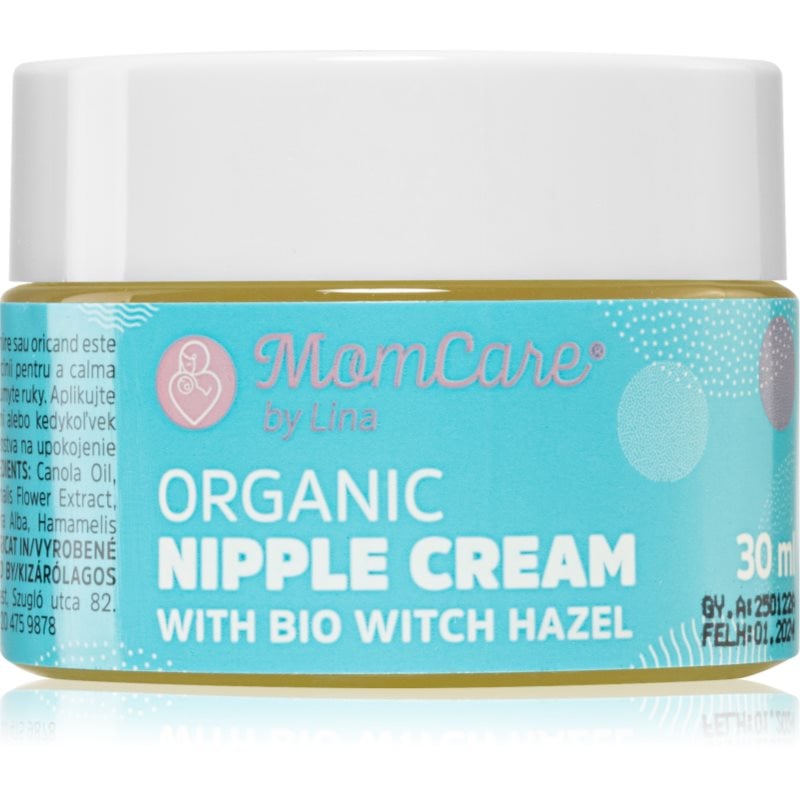 MomCare by Lina Organic Nipple Cream крем за зърна