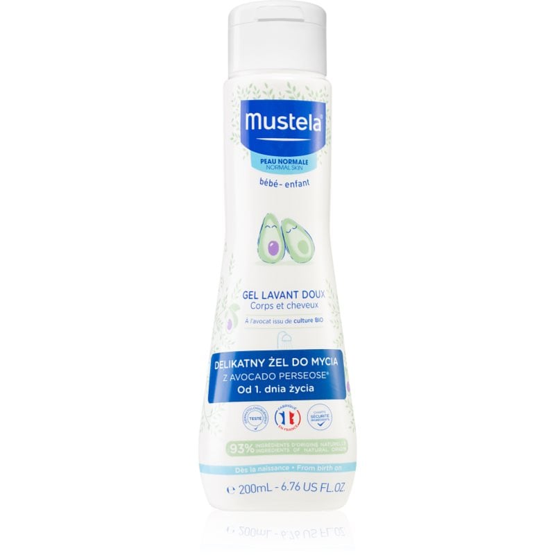 Mustela Bébé Bain гел за тяло и коса за деца
