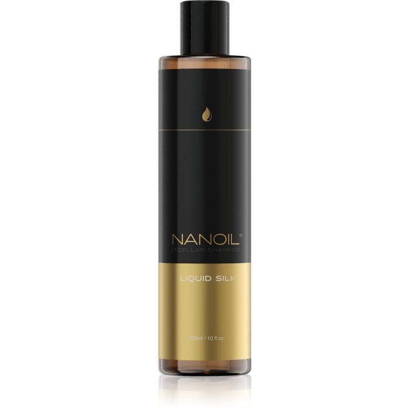 Nanoil Liquid Silk Мицеларен шампоан за блясък и мекота на косата