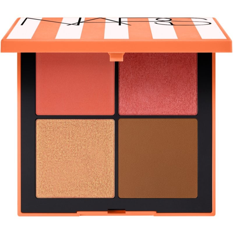 NARS Hot Escape Cheek Palette палитра за лице цвят MEDIUM DEEP 4x3.5 гр.