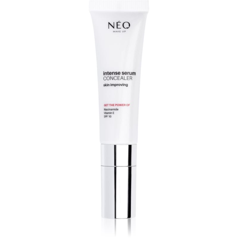 NEO MAKE UP Intense Serum Concealer очен коректор за освежаване и хидратация цвят 01 Porcelain