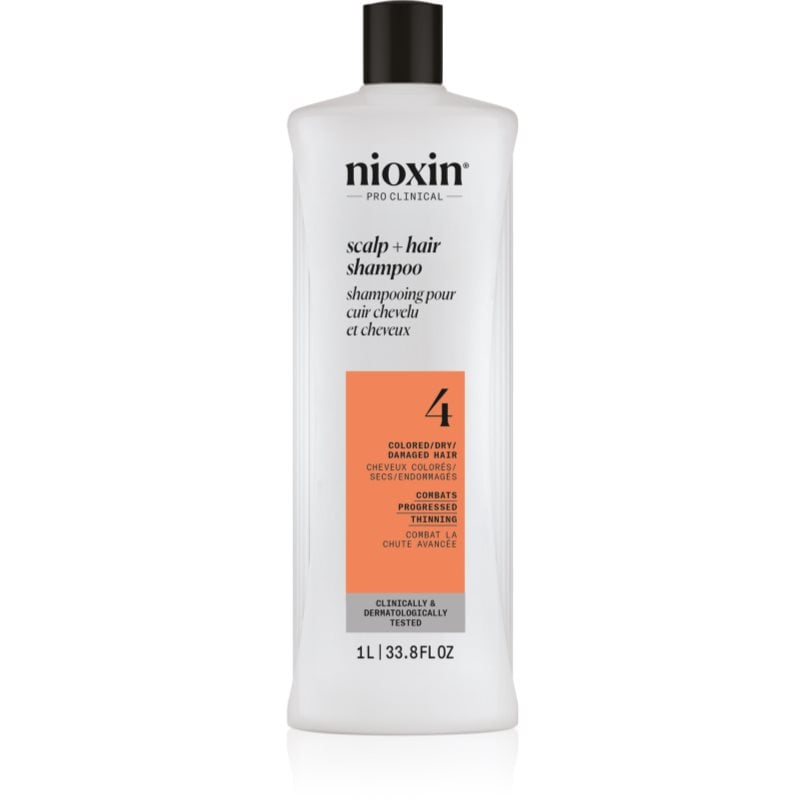 Nioxin System 4 Scalp + Hair Shampoo нежен шампоан за ядисана и увредена коса