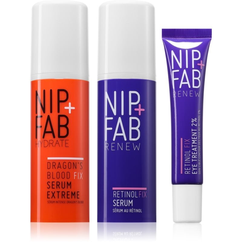 NIP+FAB Retinol Fix Bundle комплект за грижа за лицето Komplekt