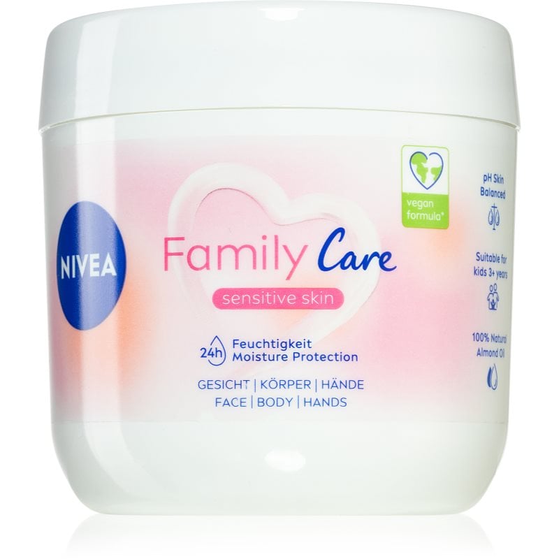 Nivea Family Care лек хидратиращ крем за лице, ръце и тяло