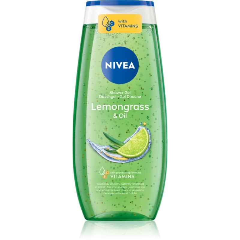 NIVEA Lemongrass & Oil освежаващ душ гел