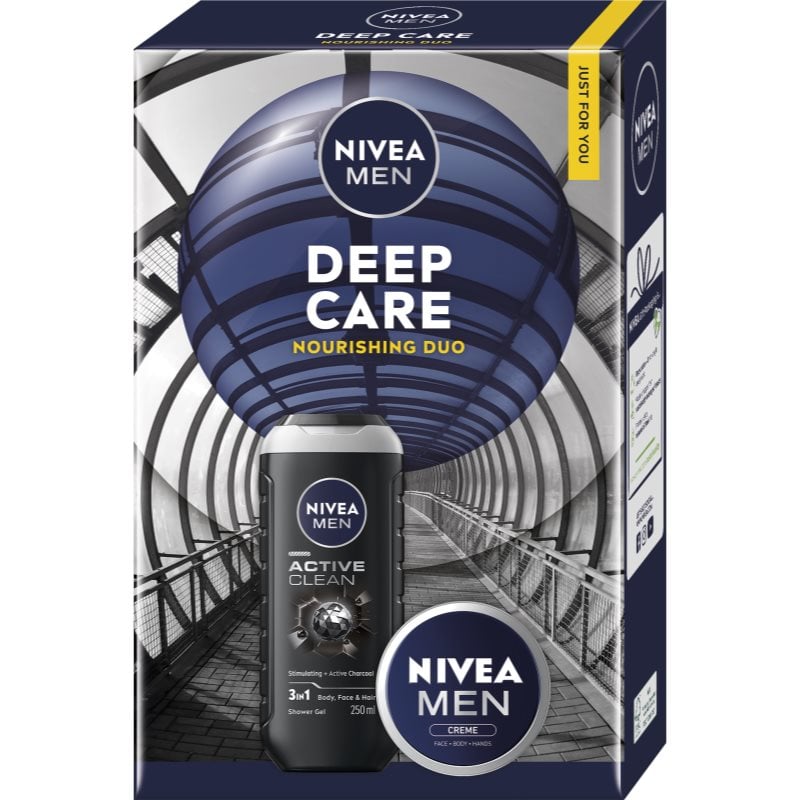 NIVEA MEN Deep Care подаръчен комплект за тяло Komplekt