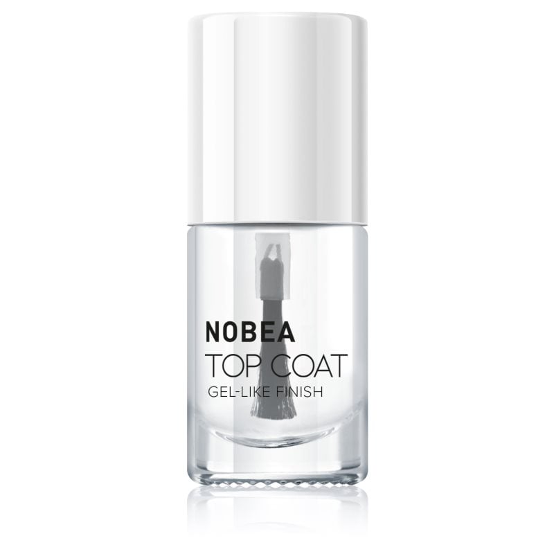 NOBEA Day-to-Day Top Coat топ защитен лак за нокти с гланц