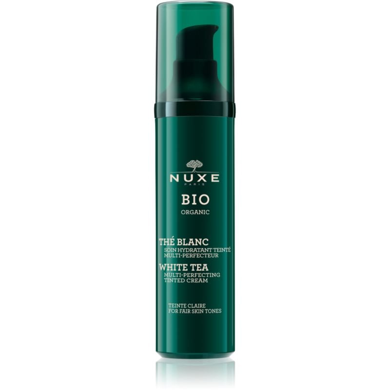 Nuxe Bio Organic Tinted Cream тониращ хидратиращ крем за лице цвят Light