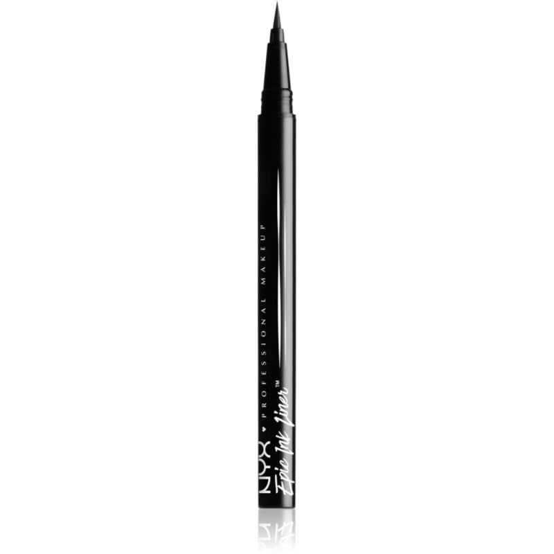 NYX Professional Makeup Epic Ink Liner прецизна водоустойчива очна линия цвят 01 Black