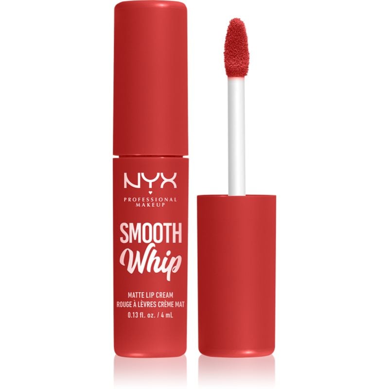 NYX Professional Makeup Smooth Whip Matte Lip Cream кадифено червило с изглаждащ ефект цвят 05 Parfait