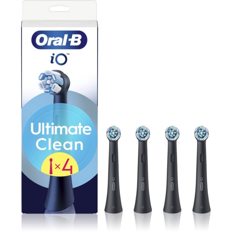 Oral-B iO Ultimate Clean резервни глави за четка за зъби Black 4 бр.