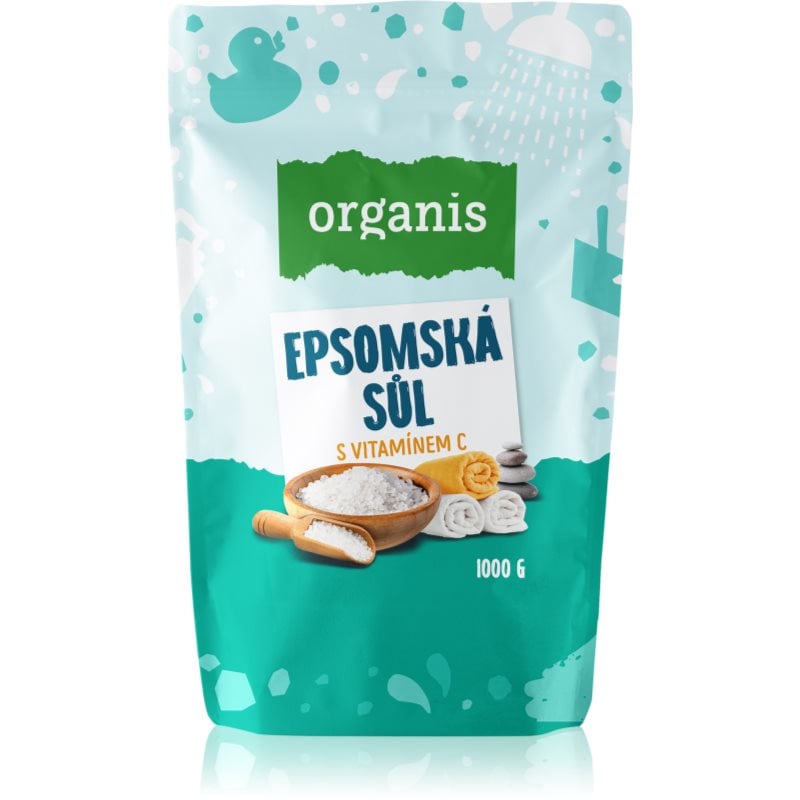 Organis Epsom salt with Vitamin C сол за баня 1000 гр.