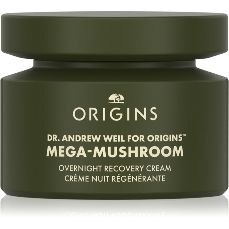 Origins Dr. Andrew Weil for Origins™ Mega-Mushroom Overnight Recovery Cream успокояваща и хидратираща маска за нощ