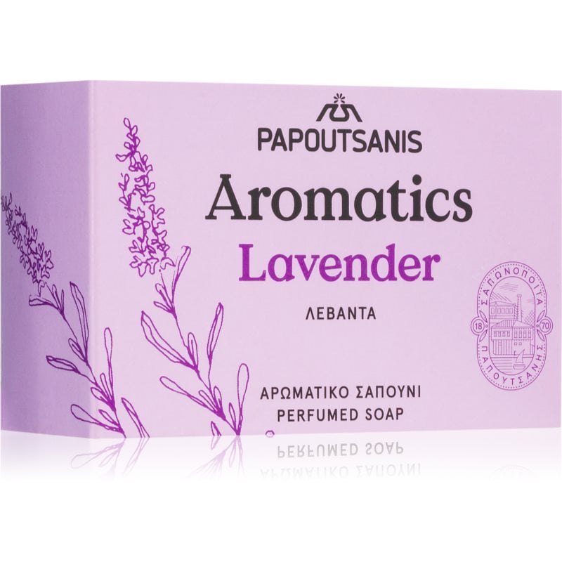 PAPOUTSANIS Aromatics Lavender твърд сапун 100 гр.