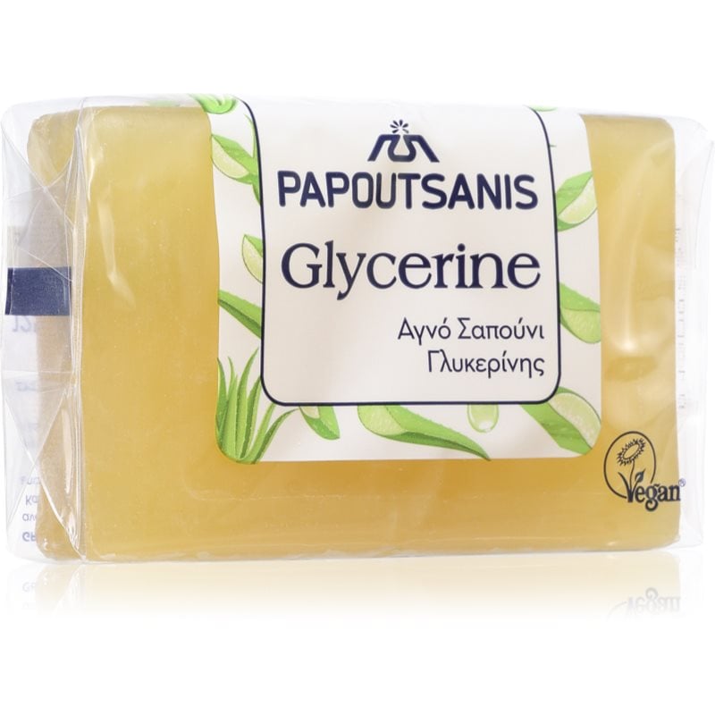 PAPOUTSANIS Glycerine Green твърд сапун за тяло 125 гр.