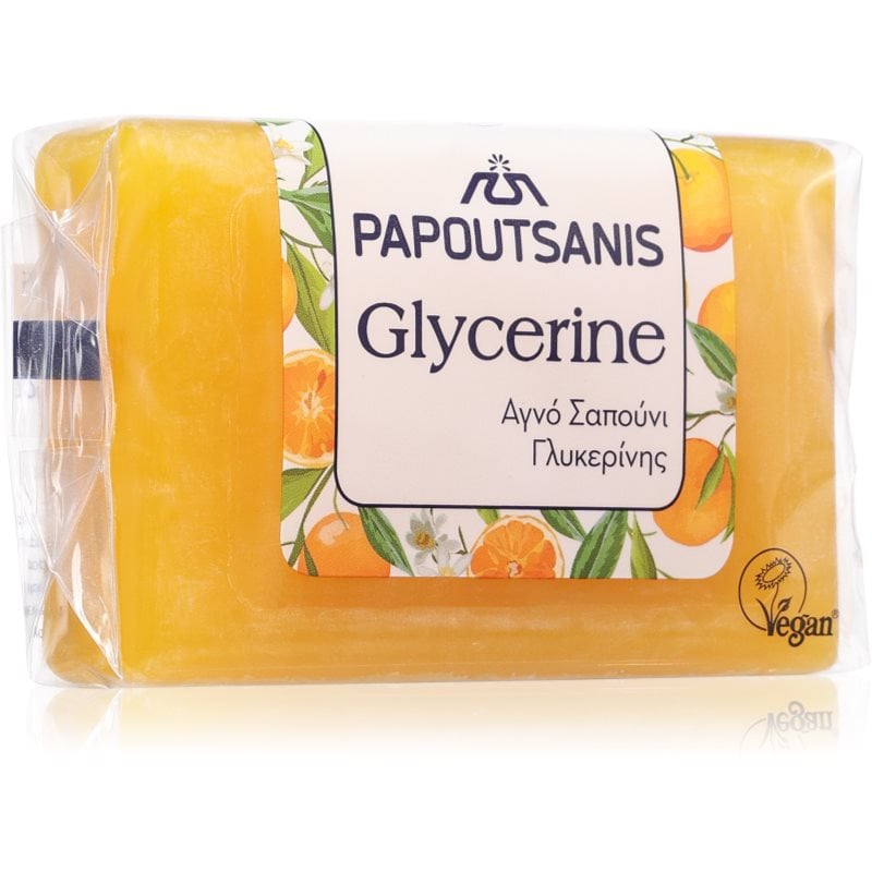 PAPOUTSANIS Glycerine Yellow твърд сапун за тяло