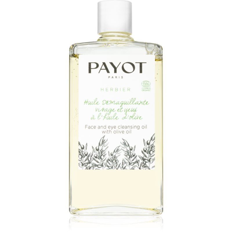 Payot Herbier Huile Démaquillante Visage & Yeux почистващо масло за очи, устни и лице с маслинено олио
