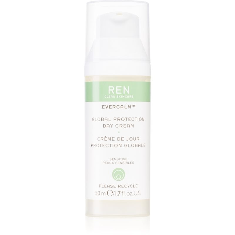 REN Evercalm Global Protection защитен хидратиращ крем с ревитализиращ ефект за чувствителна кожа на лицето