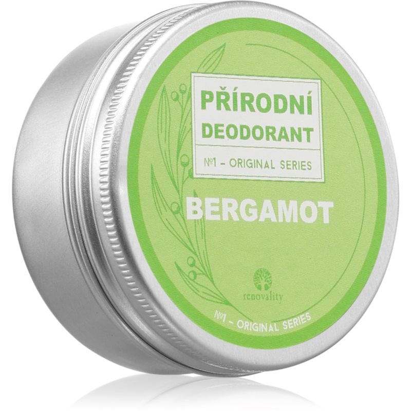 Renovality Original Series Natural Deodorant дезодорант стик с аромат Bergamot