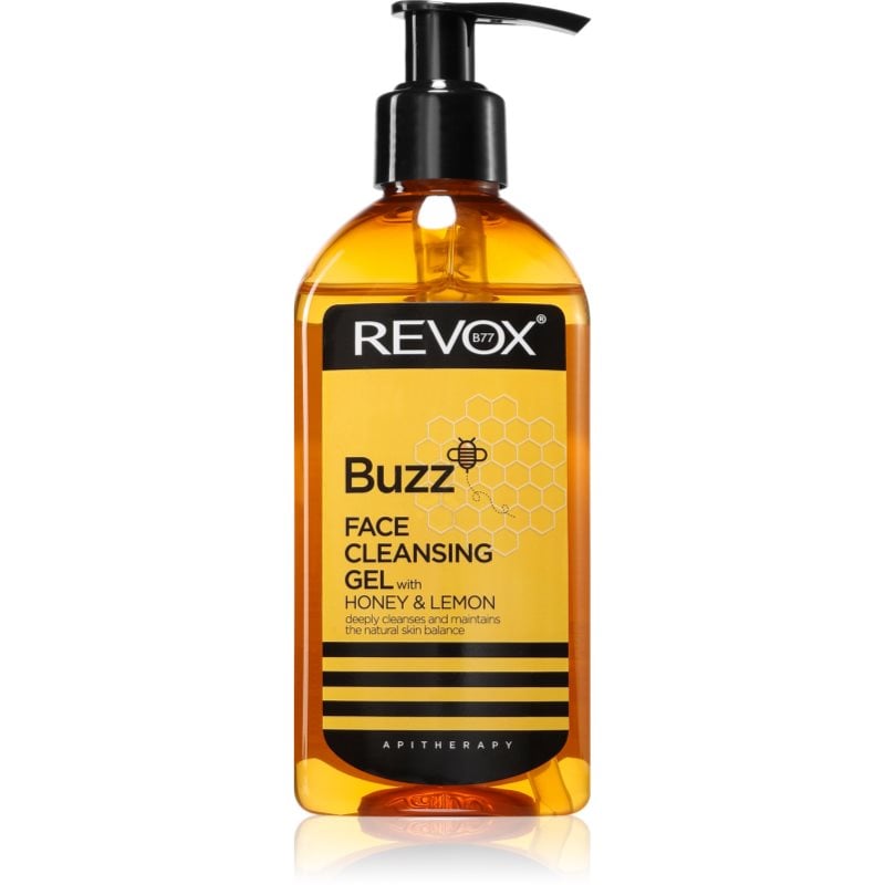 Revox B77 Buzz Face Cleansing Gel енергизиращ почистващ гел за лице Lemon & Honey