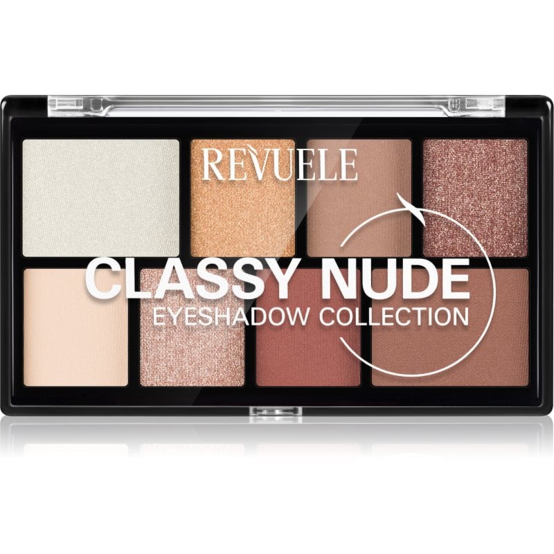 Revuele Eyeshadow Collection палитра от сенки за очи цвят Classy Nude 15 гр.