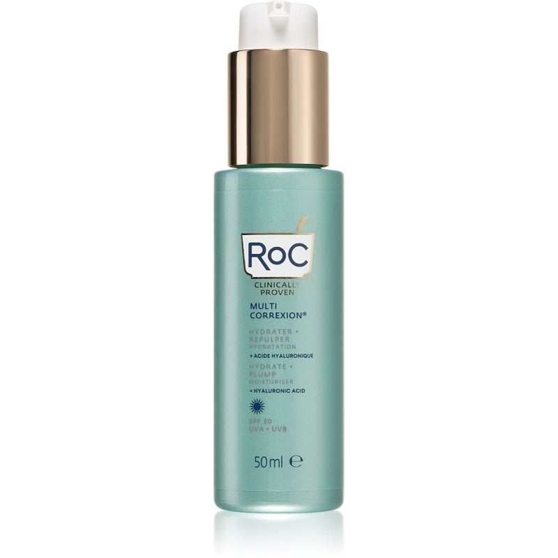 RoC Multi Correxion Hydrate & Plump интензивен хидратиращ гел за стягане на кожата SPF 30