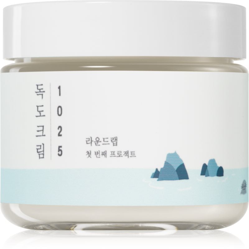 ROUND LAB 1025 Dokdo Cream регенериращ и хидратиращ крем за суха до чувствителна кожа