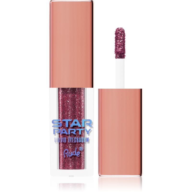 Rude Cosmetics Star Party течни очни сенки с брокат цвят She's A Star 3.5 гр.