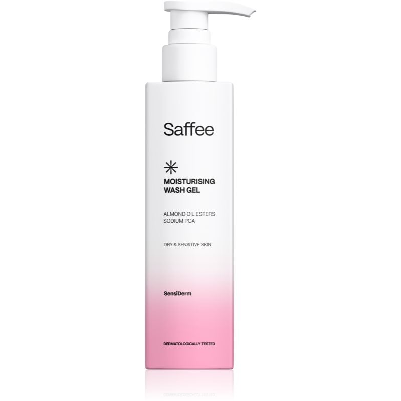 Saffee SensiDerm Moisturising Wash Gel овлажняващ почистващ гел за суха до чувствителна кожа