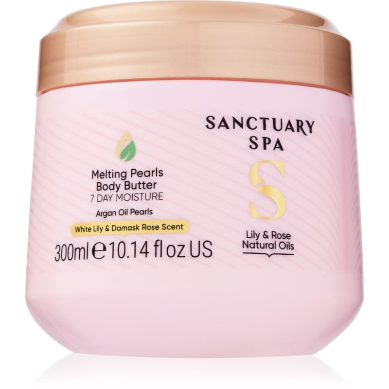 Sanctuary Spa Lily & Rose Natural Oils интензивно хидратиращо масло за тяло
