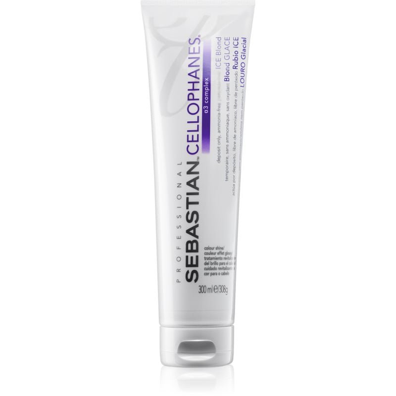 Sebastian Professional Cellophanes маска, възвръщаща блясък на ядисана коса Ice Blond